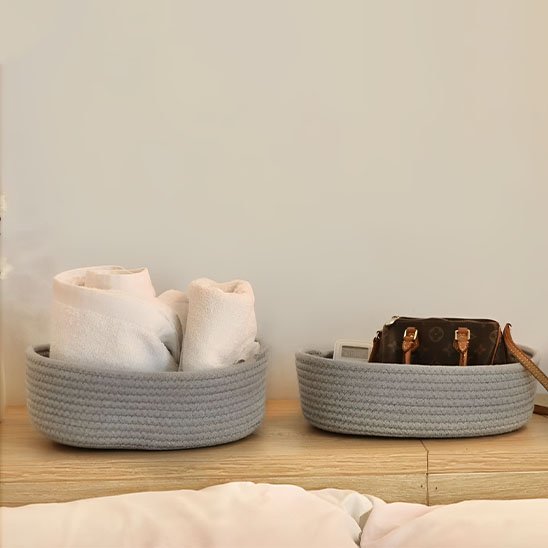 paniers de rangement